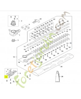 Vis de fermeture stihl réf : 4226-641-6500