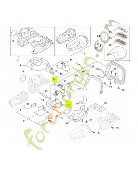 Module électronique stihl réf. HA07-430-1401