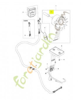 Adaptateur husqvarna réf : 591355901