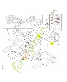 Ressort de connexion stihl réf. 4242-442-1600