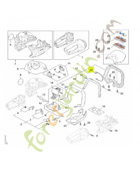 Commutateur stihl réf. HA07-430-0501