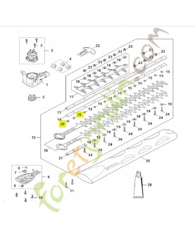 Douille stihl réf. HA07-641-4900