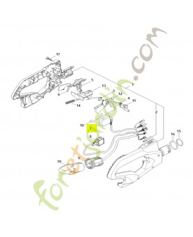 Module électronique stihl réf. 4869-430-1410