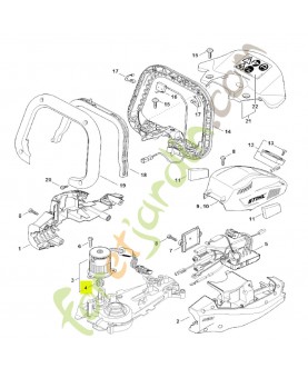 Butoir stihl réf. 4869-162-1100