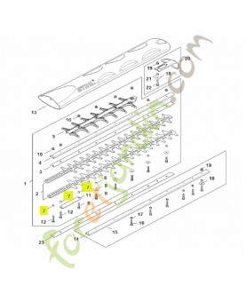 Douille 5,57 mm stihl réf : 4237-711-2501