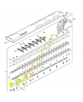 Douille 5,57 mm stihl réf : 4237-711-2501