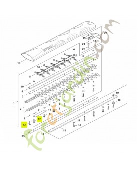 Vis cylindrique is m5x30 stihl réf. 9022-341-1070