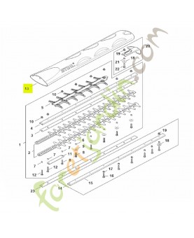 Protège-couteaux 600 mm / 24" stihl réf. 4237-790-9208