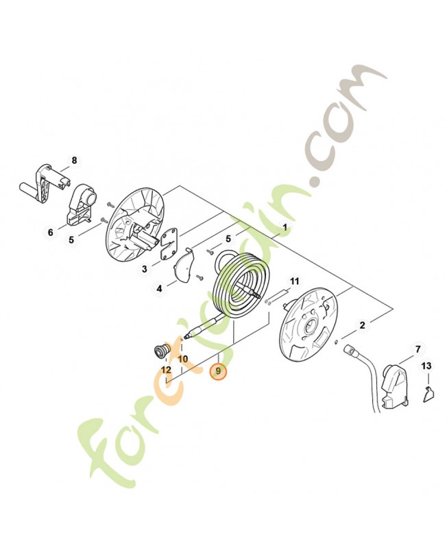 Flexible haute pression 12 m Stihl ref. RE01-500-0805