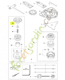 Carter husqvarna réf : 537185501