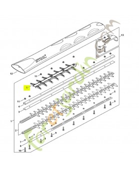 Protection anticoupure R stihl réf. 4869-740-9501
