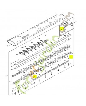 Douille 8 x 5,62 mm Stihl...