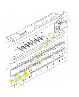 Douille 5,57 mm stihl réf : 4237-711-2501