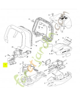 Carter moteur stihl réf. 4869-602-1204