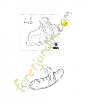 Protecteur husqvarna réf : 590880101