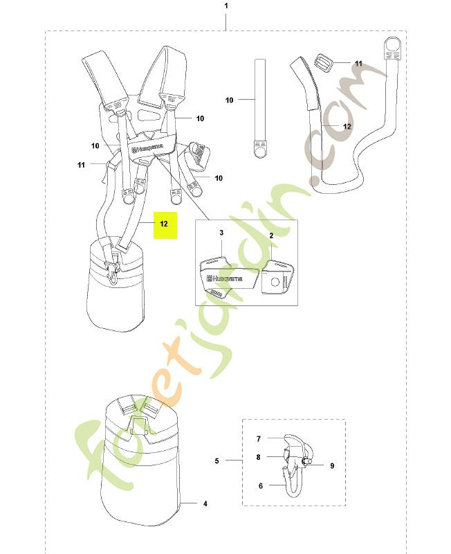 Bande husqvarna réf : 503996103