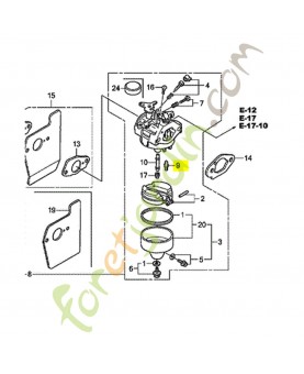 Soupape de flotteur réf. Honda 16155ZM0013