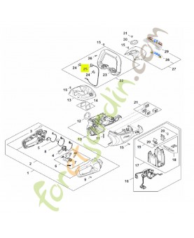 Commutateur réf. Stihl HA02-430-0501