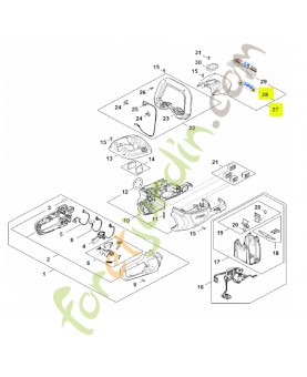 Protège-main eu réf. Stihl HA02-790-9100