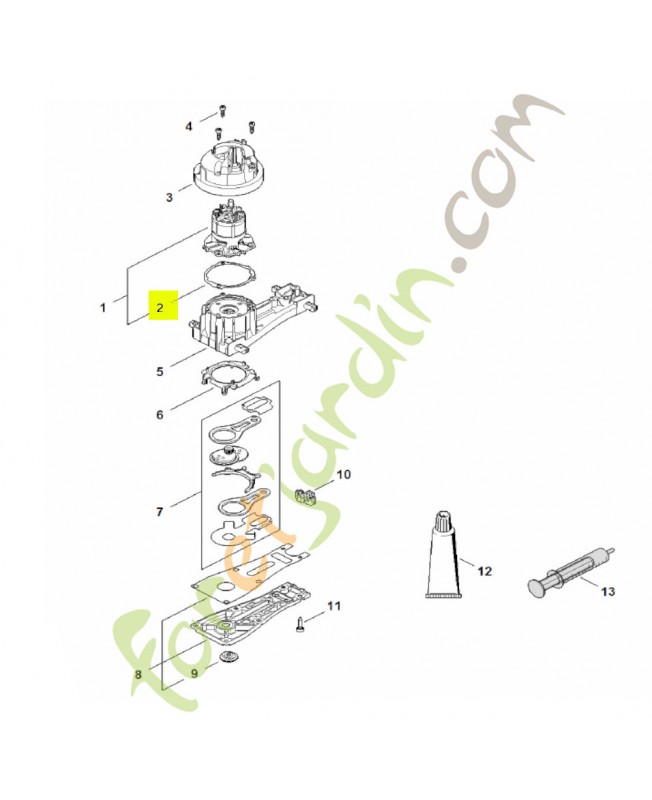 Joint réf. Stihl HA02-649-0302