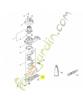 Vis cylindrique is-d5x20 stihl réf. 9075-478-4136