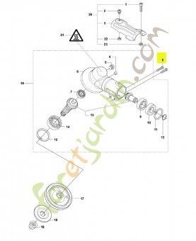 Vis husqvarna réf : 503200325