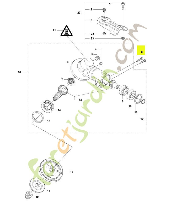 Vis husqvarna réf : 503200325