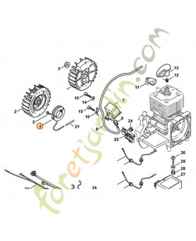 Generateur fr 480c stihl ref. 4128-404-3500