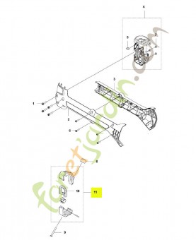 Œillet husqvarna réf : 591457801