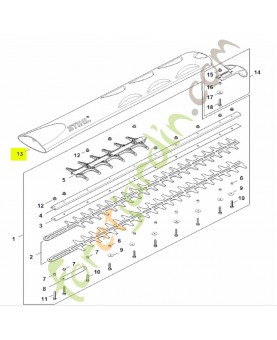 Protège-couteaux 750 mm / 30" stihl réf. 4237-790-9207