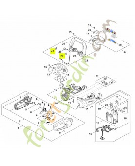 Ressort de connexion stihl réf. 4242-442-1600