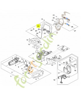 Vis cylindrique IS-P4x14 stihl réf. 9074-478-3005