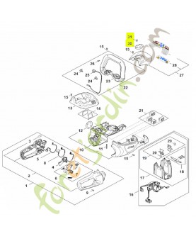 Couvercle stihl réf. FA01-820-8000