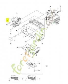 Vis husqvarna réf : 525755104