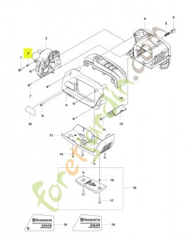 Vis husqvarna réf : 525764605