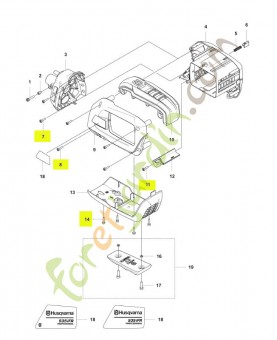 Vis husqvarna réf : 580292901