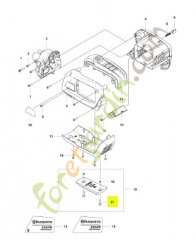 Vis Husqvarna réf : 544218420