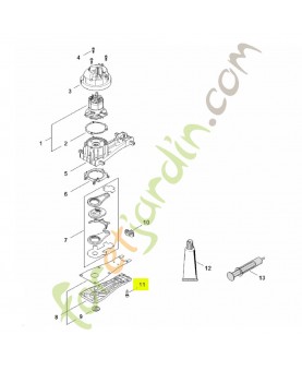 Vis cylindrique is-d5x20 stihl réf. 9075-478-4136