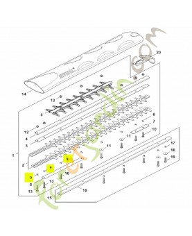 Douille 4,8 mm stihl réf : 4237-711-2500