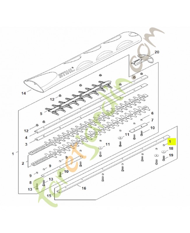 Douille 8 x 3,8 mm stihl réf : 4237-641-4900