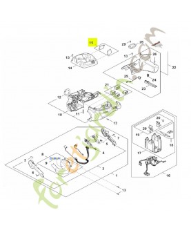 Filtre réf. Stihl HA02-084-2600