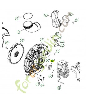 Coupleur husqvarna ref. 576592701