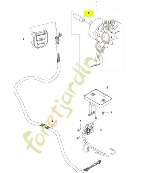 Adaptateur husqvarna réf : 591355901