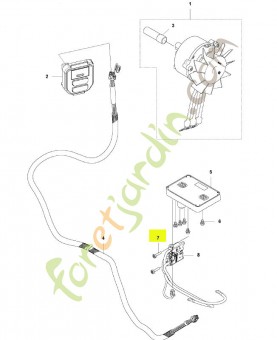Vis husqvarna réf : 580292901
