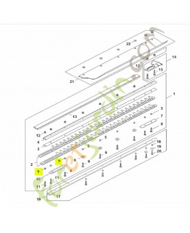 Douille 4,8 mm stihl réf : 4237-711-2500