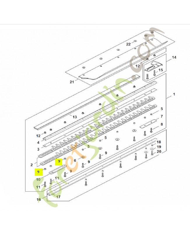 Douille 4,8 mm stihl réf : 4237-711-2500