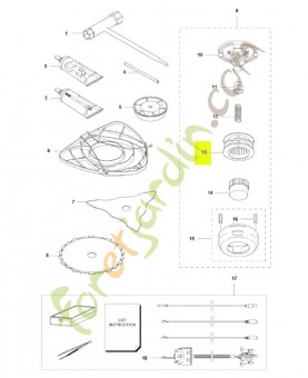 Bobine husqvarna réf : 537185701