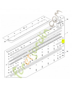 Tôle de protection Stihl réf. 4237-717-3100