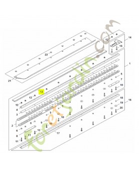 Protège-couteaux 1000 mm/40" e Stihl réf. 4237-790-9203