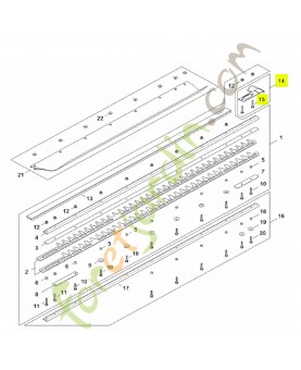Protège-guidage Stihl réf. 4237-790-9800